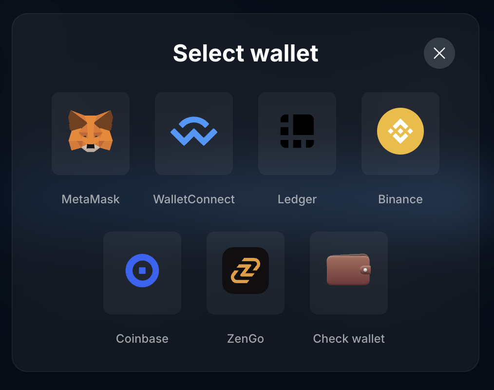 Connect wallet - 2